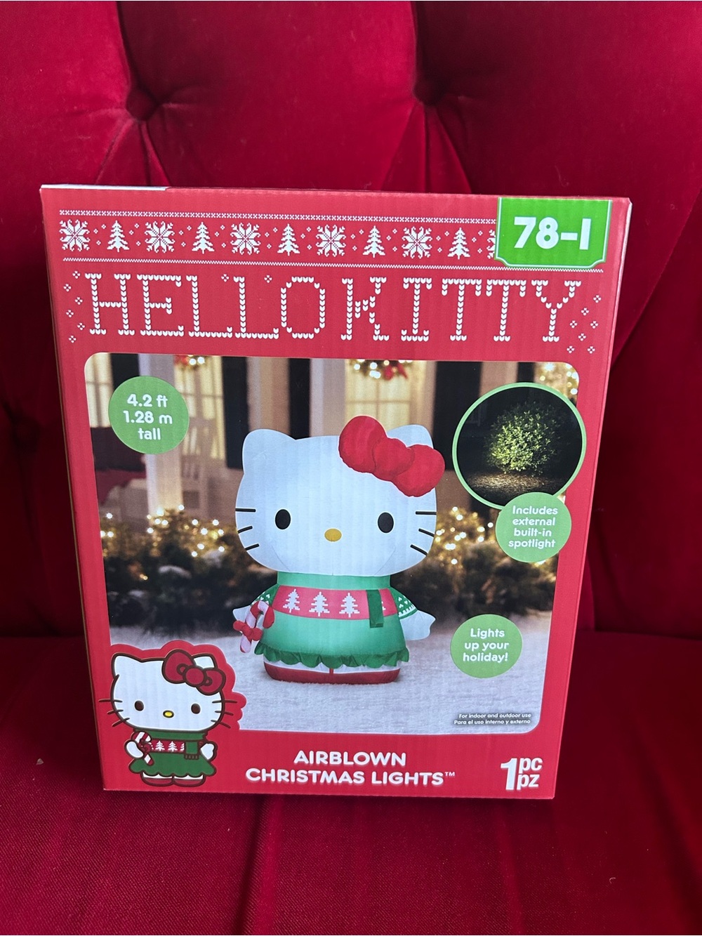 Hello Kitty Christmas Inflatable